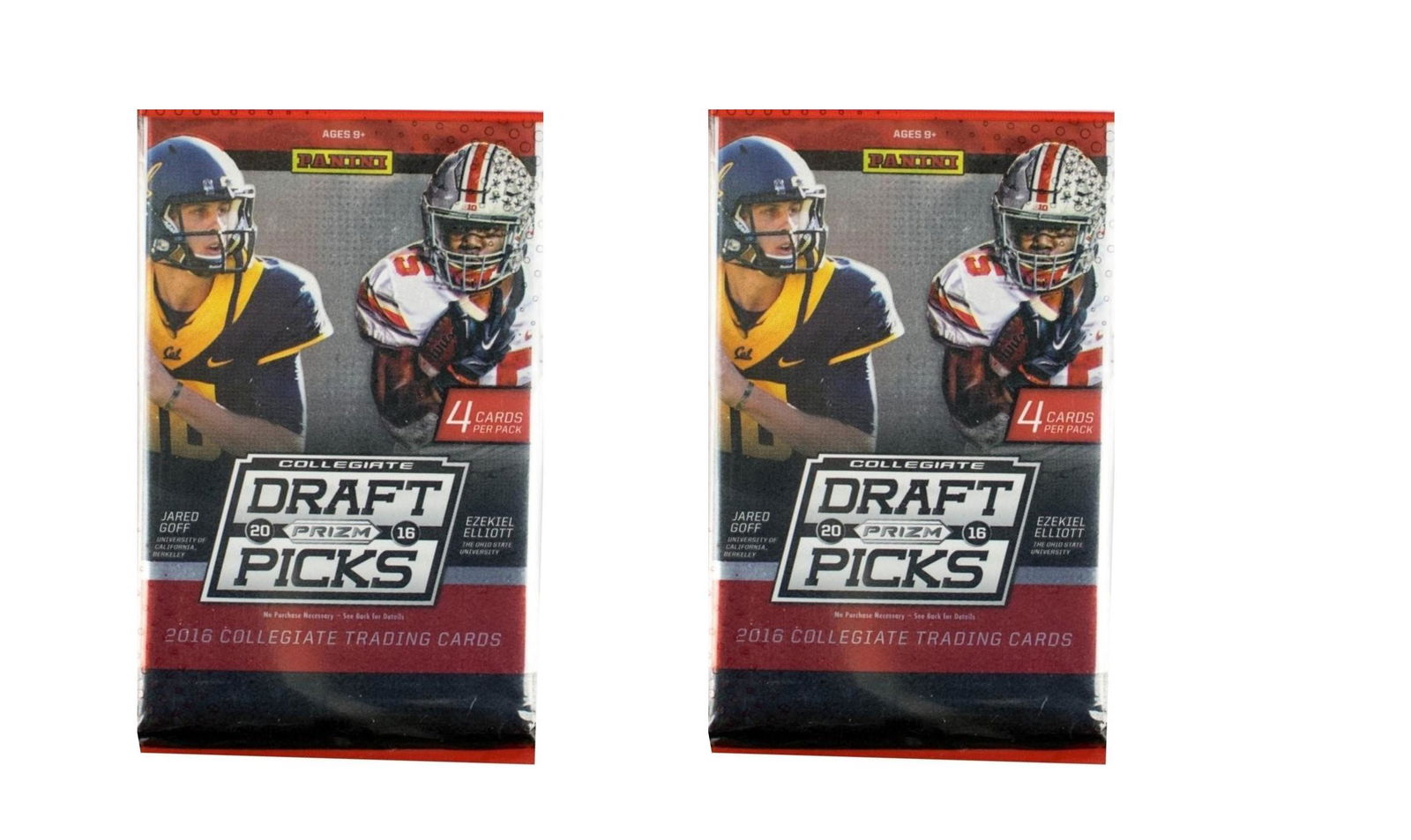 2016 Panini Prizm Draft Picks Football Pack (Lot of 2) (1 of 1)
