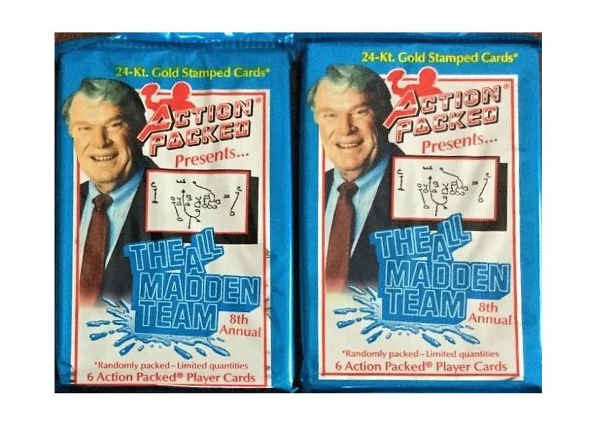 1992 ACTION PACKED FOOTBALL ALL-MADDEN TEAM SEALED (1 of 1)