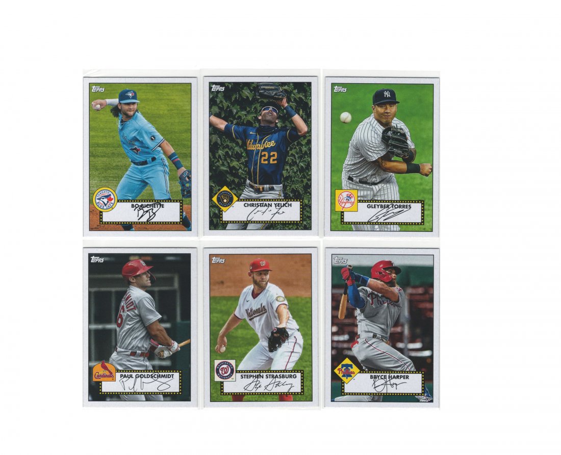 LOT OF 6 TOPPS 1952 REDUX (1 of 1)