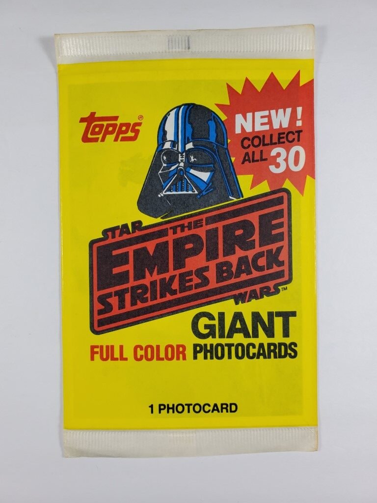 1980 Star Wars Empire Strikes Back 5×7 Giant Photocards (1 of 2)