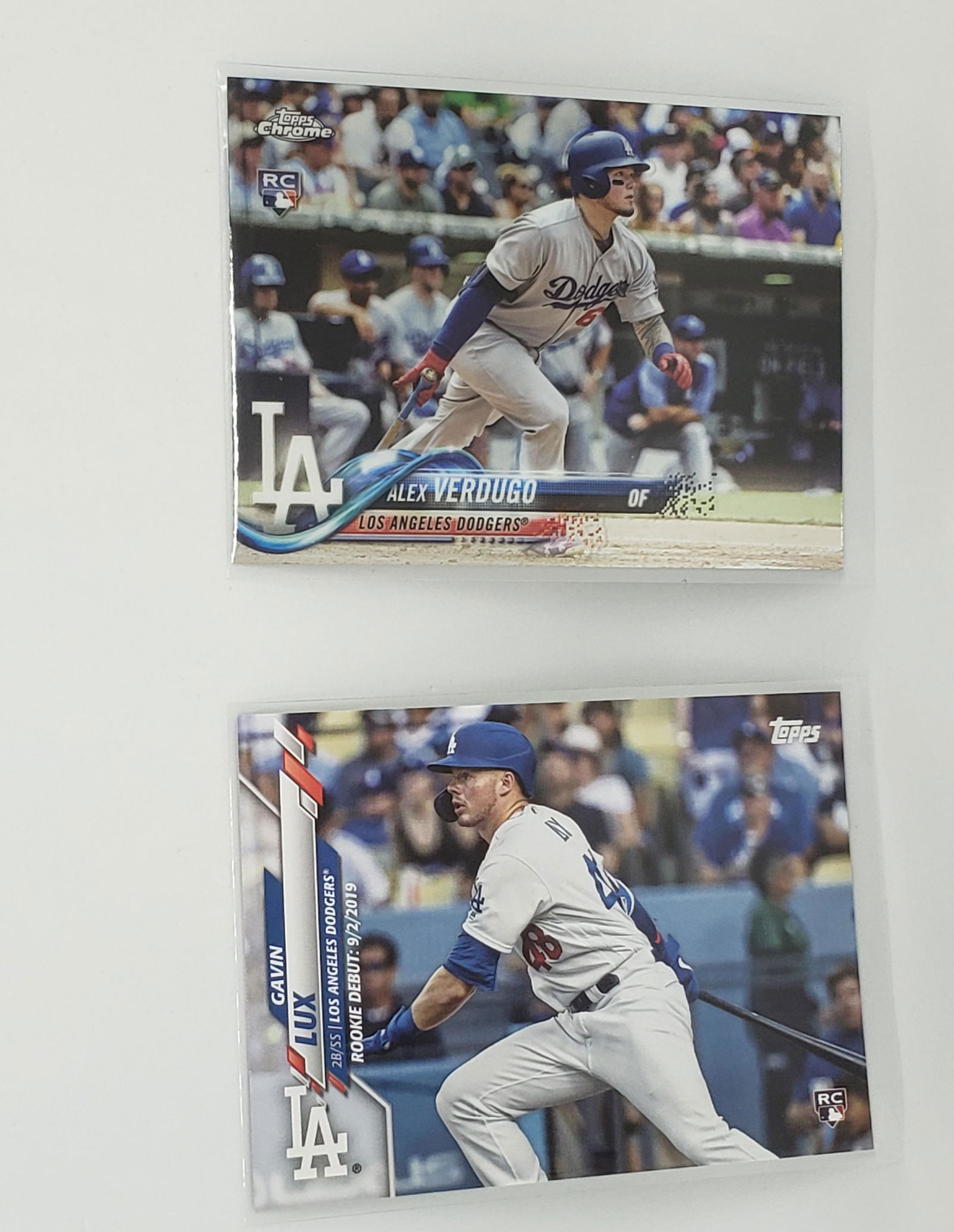 2020 GAVIN LUX DODGERS ROOKIE CARDS (1 of 1)