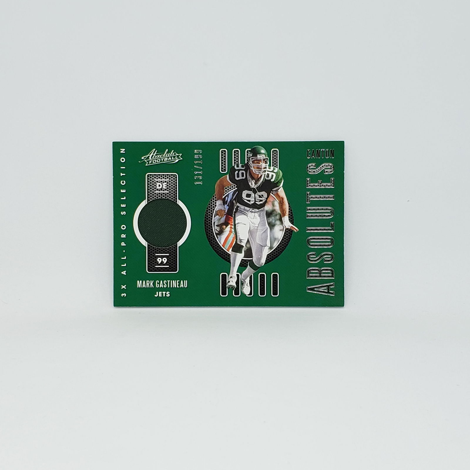 NEW YORK JETS MARK GASTINEAU NUMBERED RELIC (1 of 1)