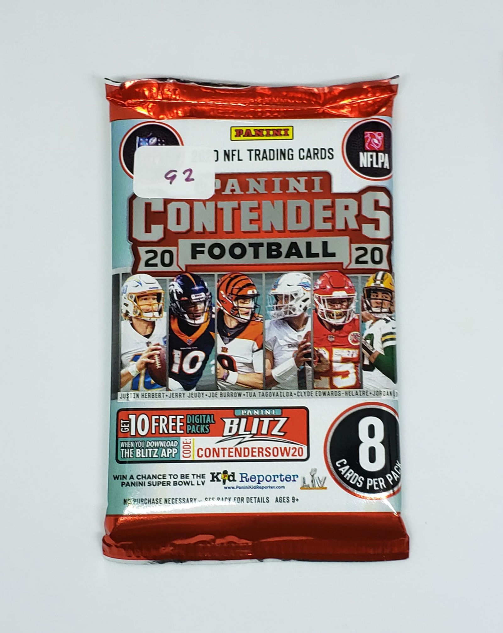 2020 Panini Contenders Football Retail Pack (1 of 1)
