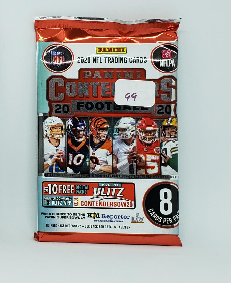 2020 Panini Contenders Football Retail Pack (1 of 1)