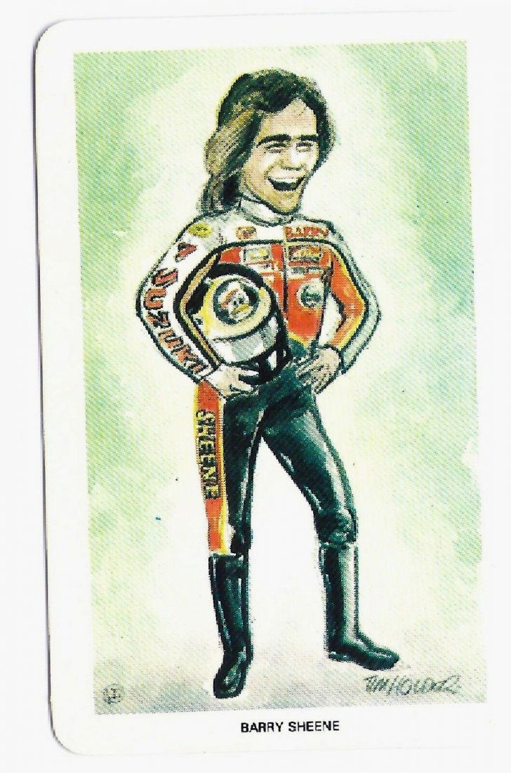 BARRY SHEENE 1979 VENORLANDUS WORLD OF SPORT CARD (1 of 2)