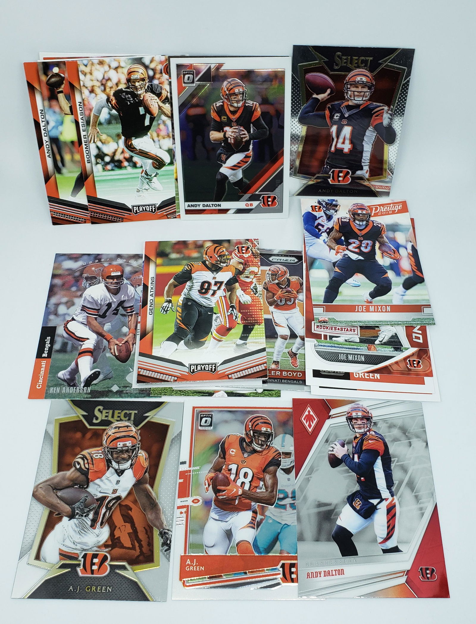 CINCINNATI BENGALS FOOTBALL CARDS LOT (1 of 1)