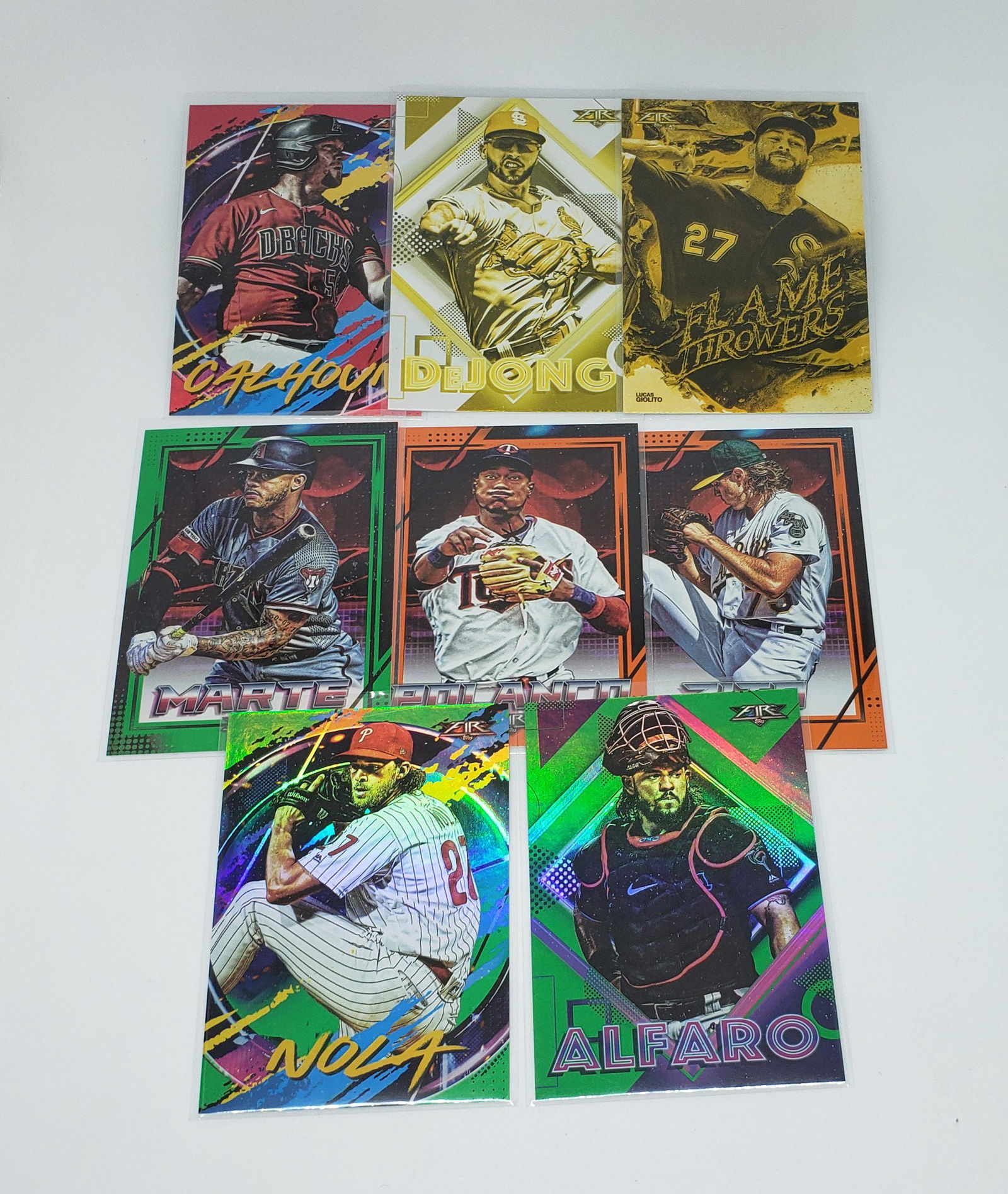 2020 TOPPS FIRE HOLO FOIL SP PARALLELS (1 of 1)