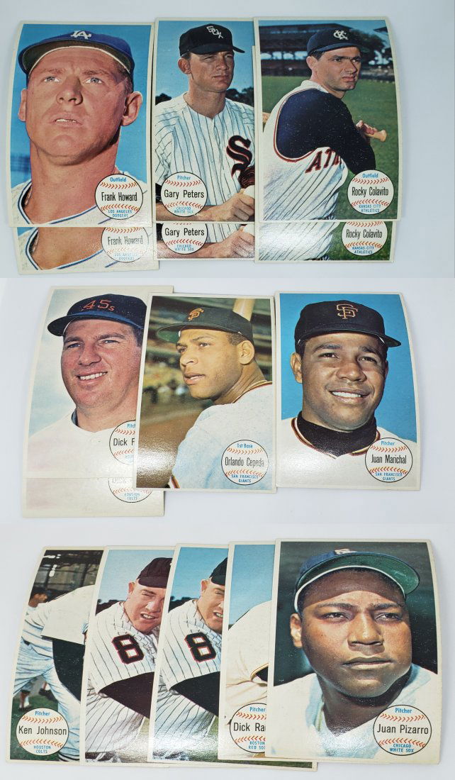 Vintage 1964 Topps Baseball 3x5 GIANTS series cards (1 of 1)