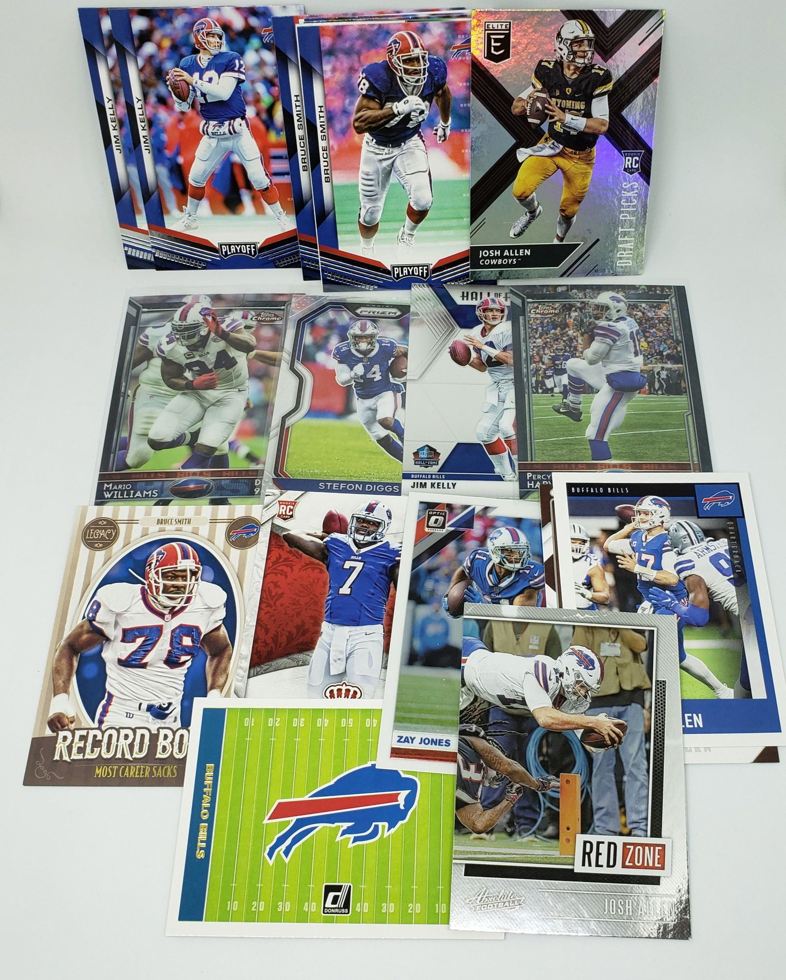 Buffalo Bills Football cars With Josh Allen rookie (1 of 1)