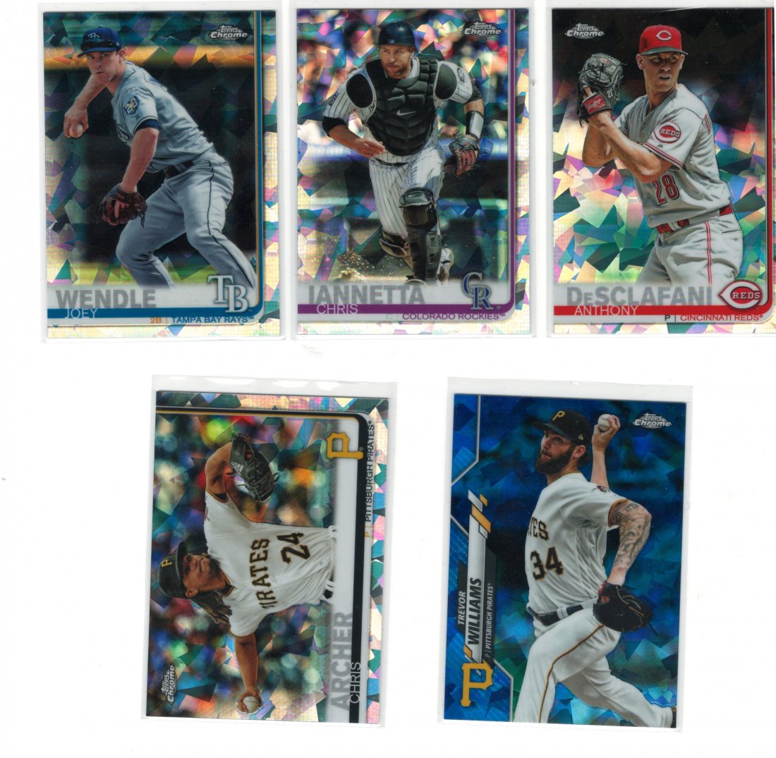 LOT OF 5 TOPPS ROOKIE CARDS (1 of 1)