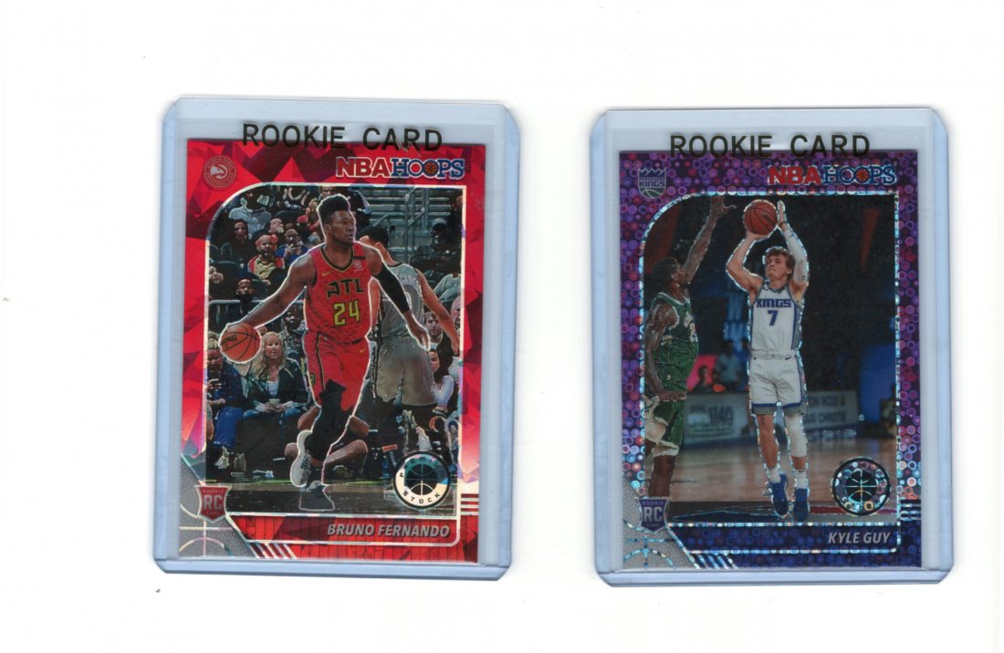 LOT OF 2 NBA ROOKIE CARDS (1 of 1)