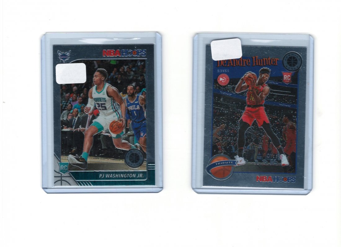 LOT OF 2 NBA HOOPS ROOKIE CARDS (1 of 1)