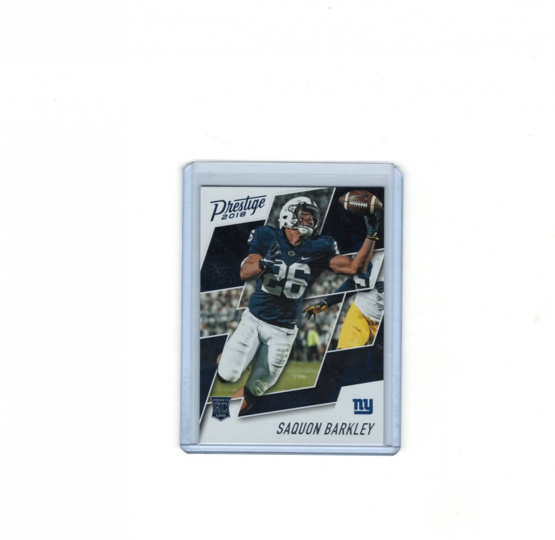 2018 PANINI PRESTIGE SAQUON  BARKLEY RC (1 of 1)