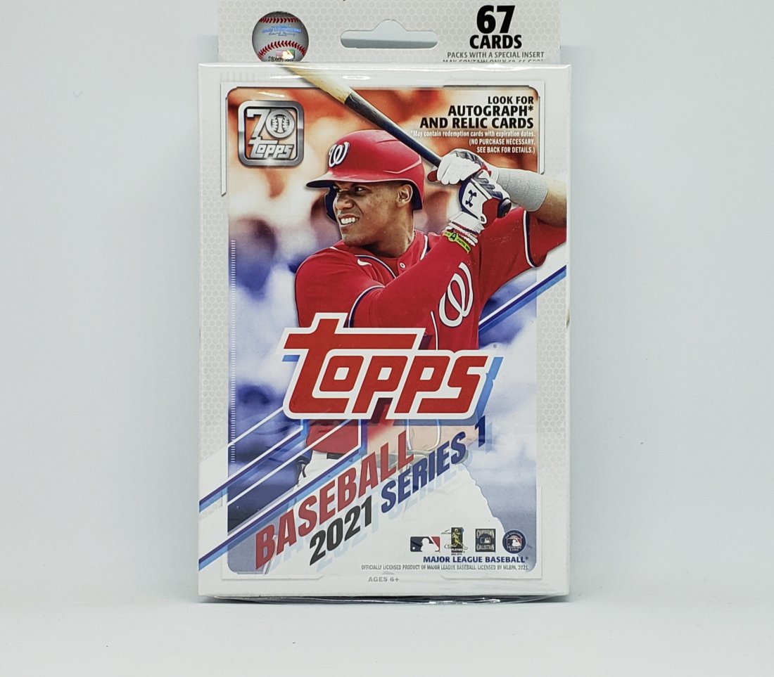 2021 Topps  Series 1 Baseball Cards Hanger box (1 of 1)