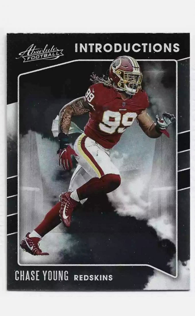 Lot of 2 nfl football rookie insert cards (1 of 4)