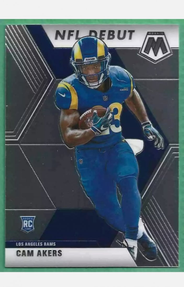 Cam Akers Los Angeles Rams Rookie Card (1 of 2)