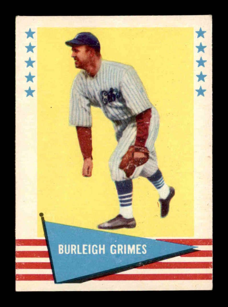 Vintage 1961 Fleer Baseball's Greats EXMT (1 of 2)