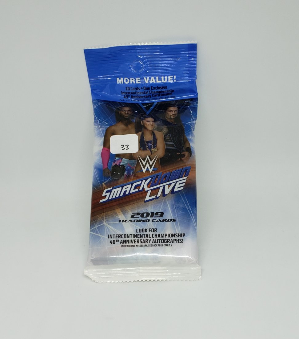 Wrestling SMACKDOWN LIVE SEALED VALUE FAT PACK: Wrestling SMACKDOWN LIVE SEALED VALUE FAT PACK