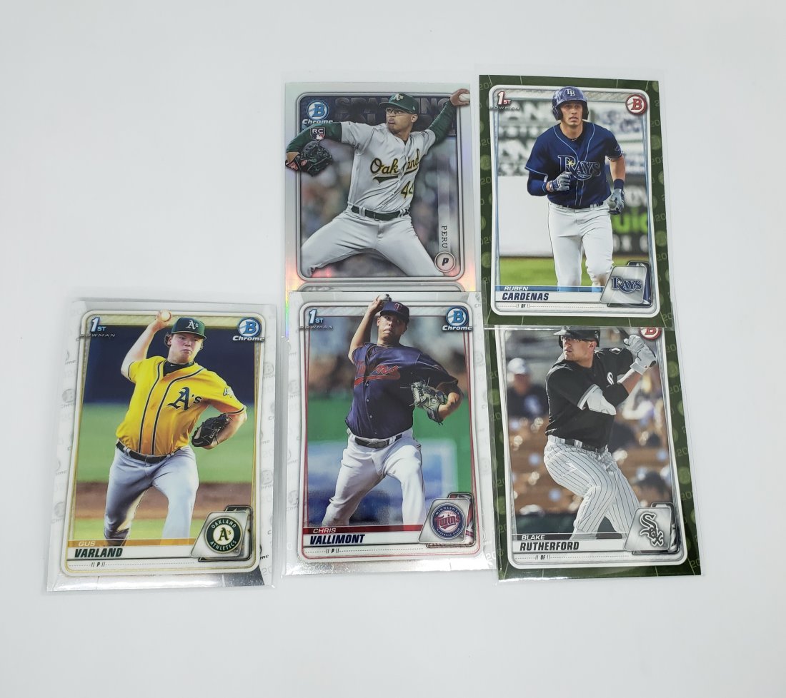 Bowman Baseball rookie prospect cards (1 of 1)