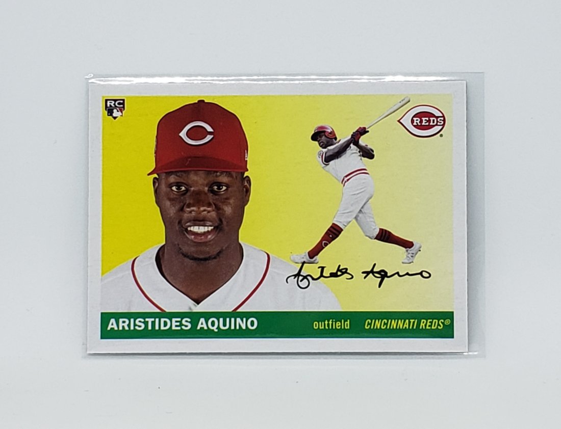 2020 Topps Archives Aristides Aquino rookie card (1 of 2)