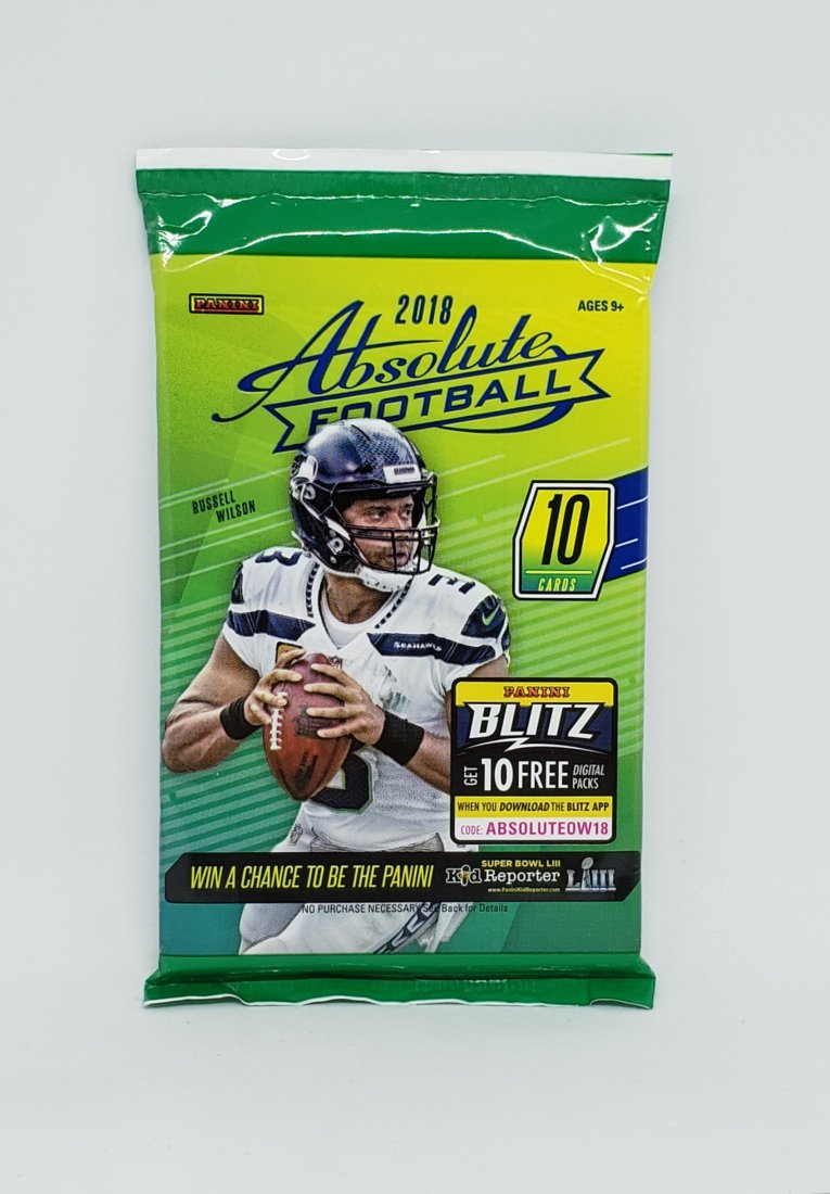 2018 Panini Absolute FB Sealed Pack (1 of 1)