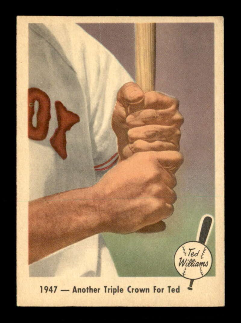 1959 Fleer Baseball Card Ted Williams Series (1 of 2)