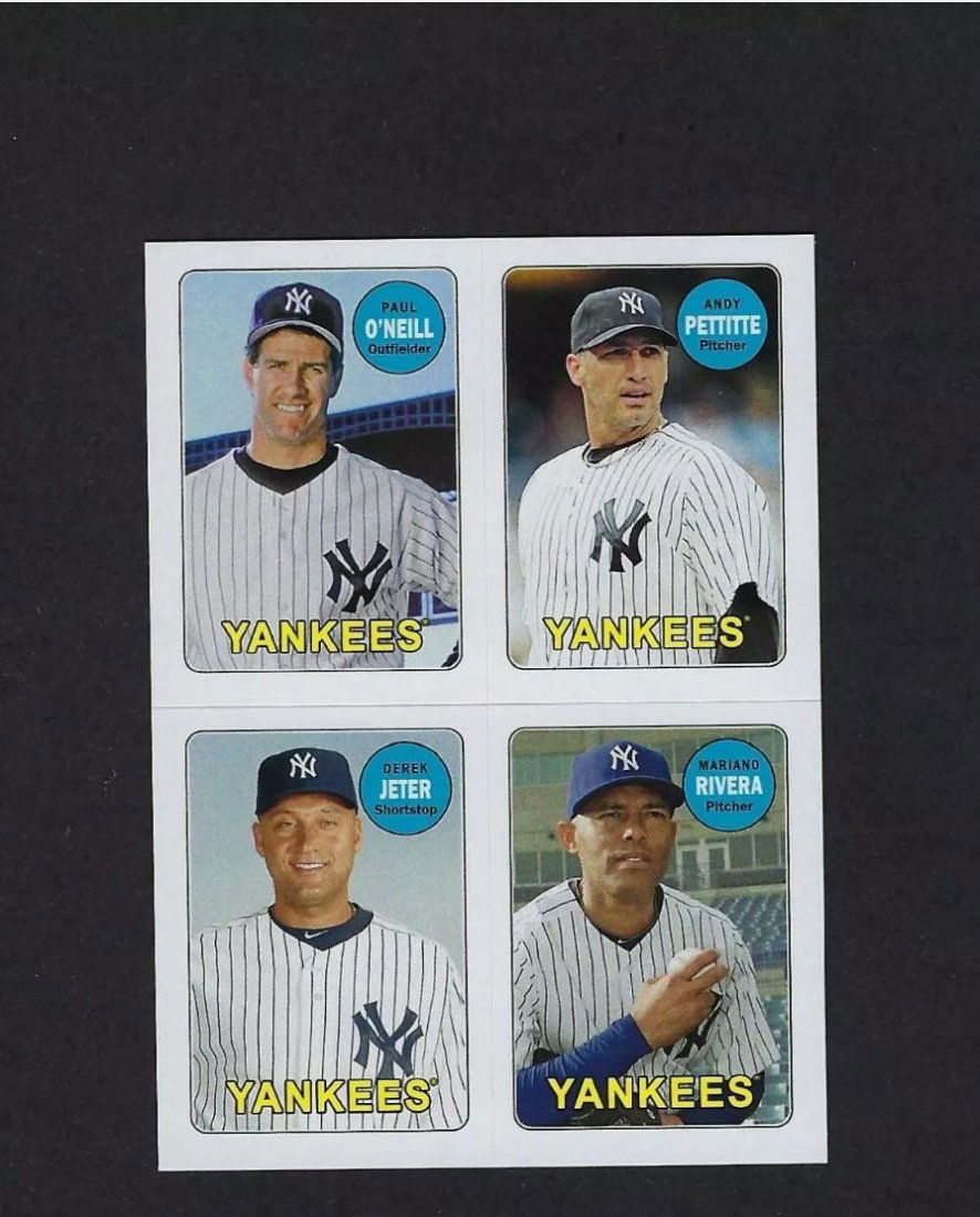 Derek Jeter 2013 Archives 1969 4-in-1 Insert (1 of 1)