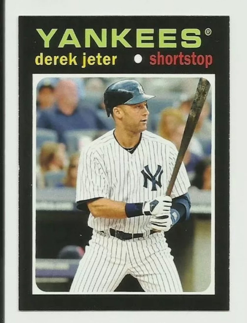 Derek Jeter 2013 Topps mini 1971 insert card (1 of 1)