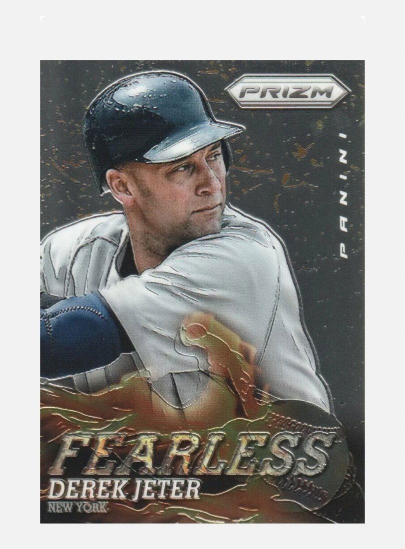 Derek Jeter 2nd year prizm insert card (1 of 2)