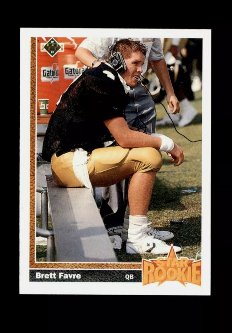 Brett Farve GREEN BAY PACKERS ROOKIE CARD (1 of 1)
