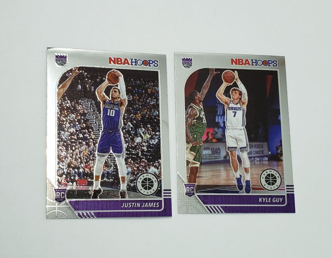 Lot of 2 2019-20 HOOPS PREMIUM STOCK Rookie Cards (1 of 1)