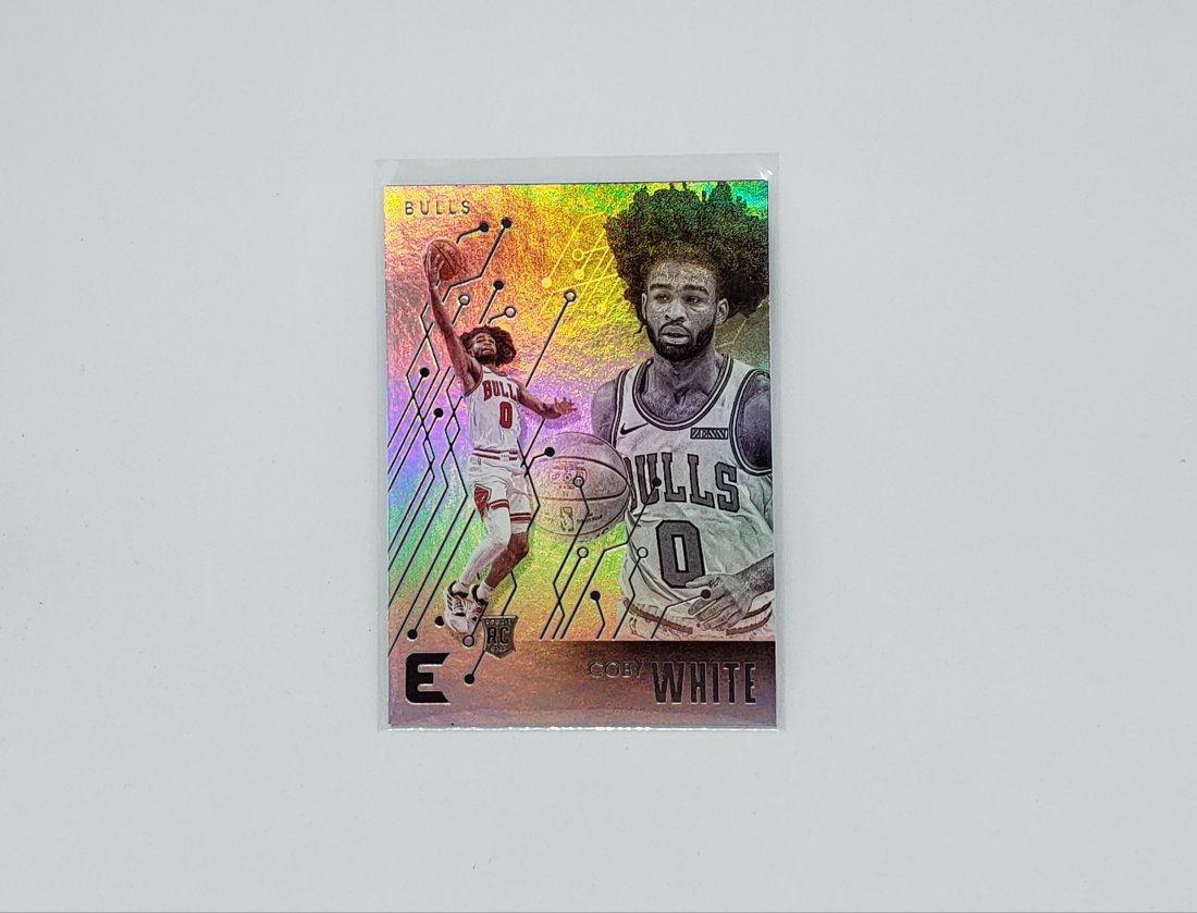 2019-20 Panini Elememts Coby White Bulls Rookie Card (1 of 1)