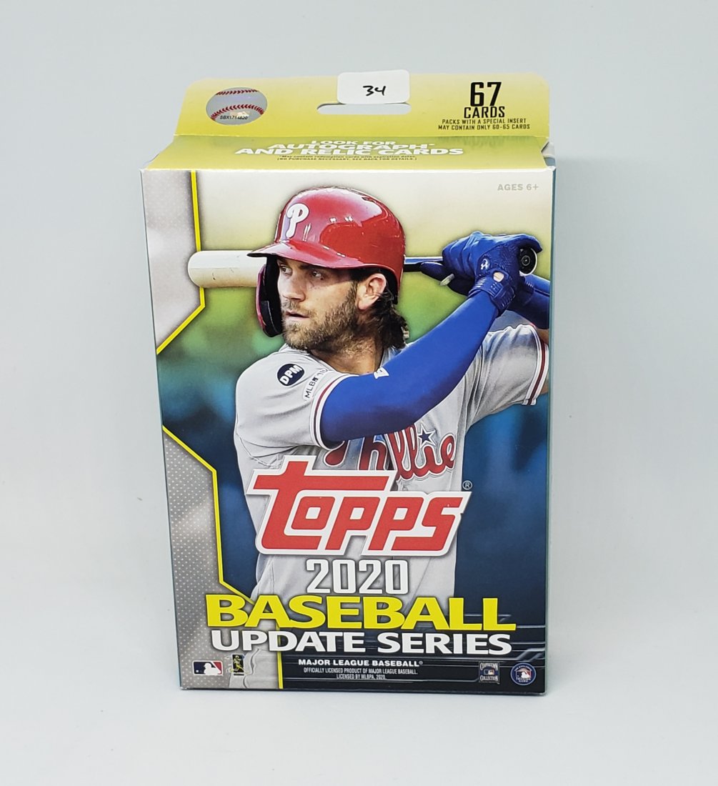 2020 Topps Update Series Baseball Cards Hanger box (1 of 2)