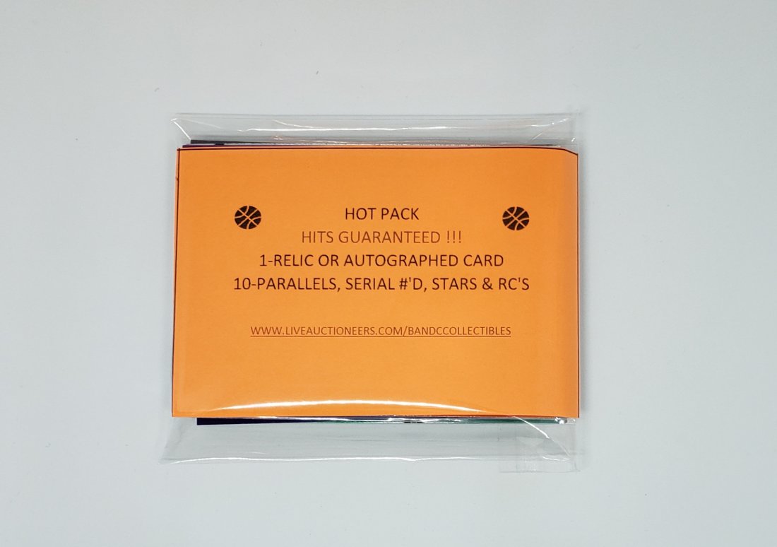 B&C COLLECTIBLES BASKETBALL HOT PACK WITH HITS! (1 of 1)