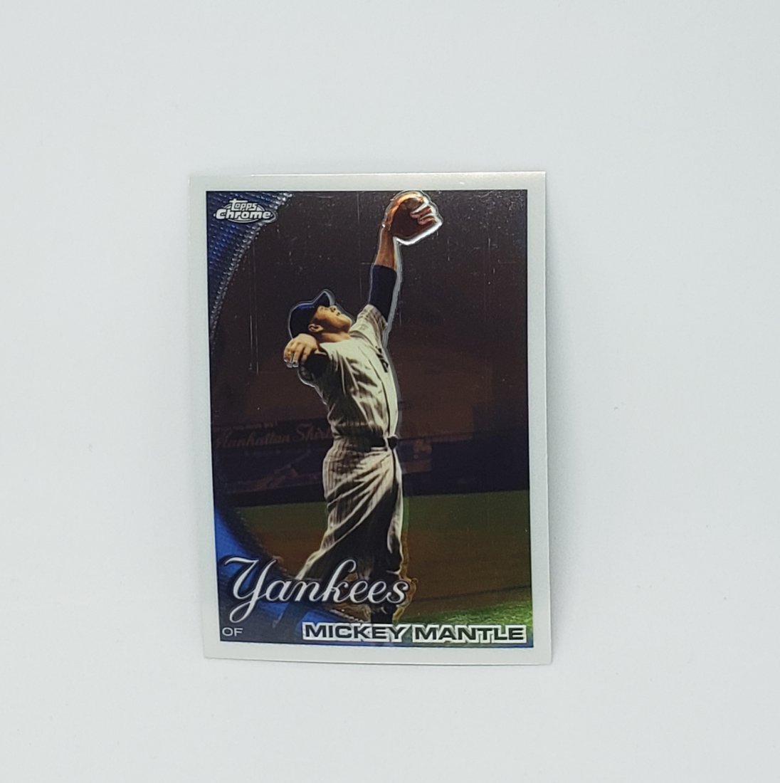 2010 Topps Chrome #7 Mickey Mantle New York Yankees (1 of 2)
