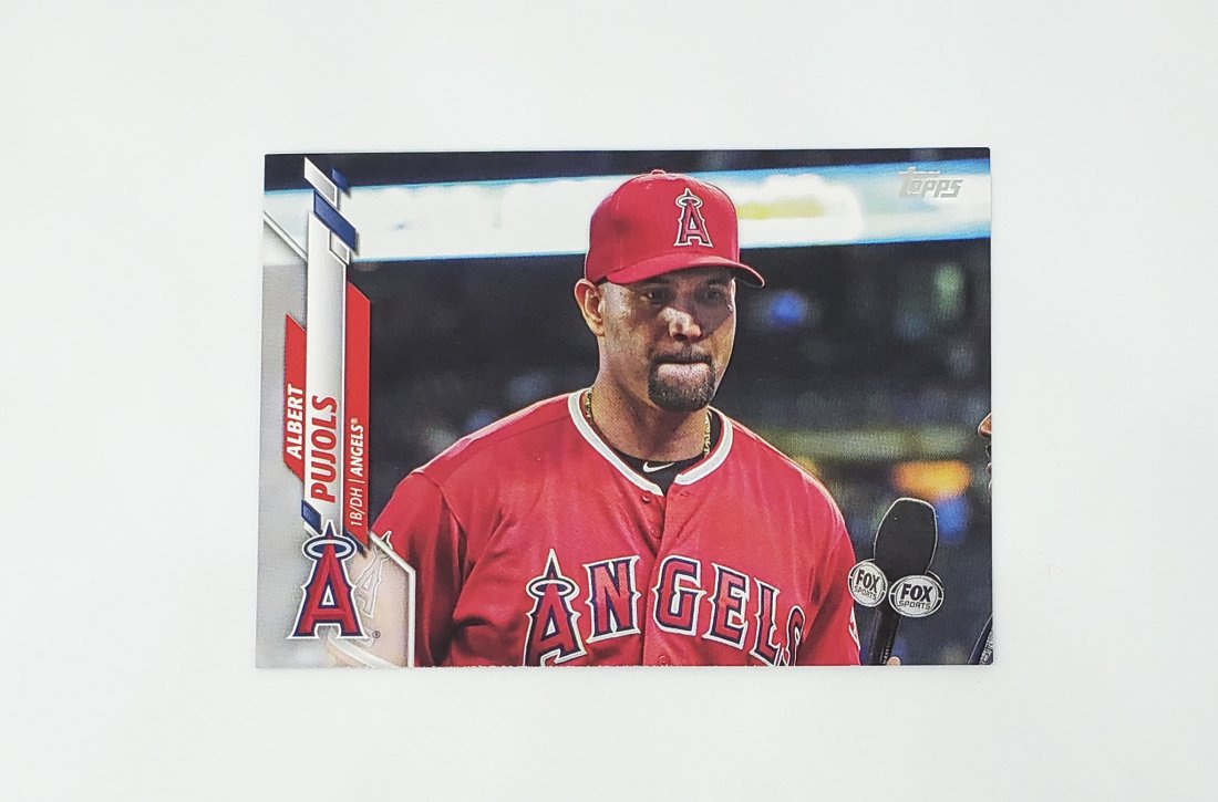 David Price and Albert Pujols 2020 Topps SPS: David Price and Albert Pujols Image variations