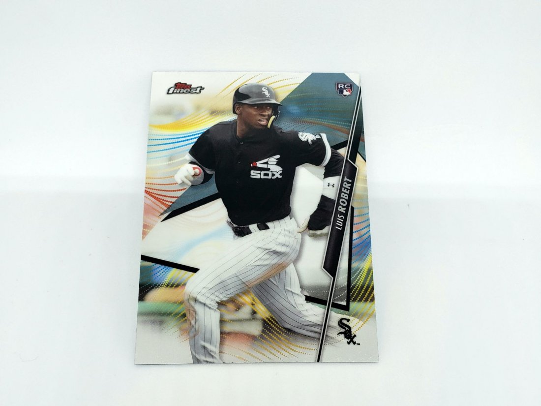 2020 Topps Finest Luis Robert Rookie Card (1 of 2)