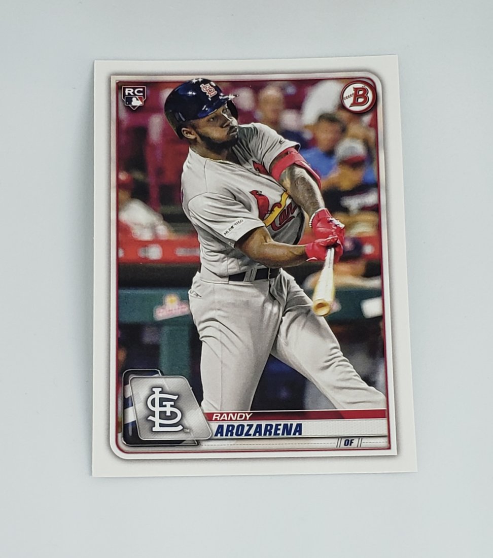 2020 Bowman Randy Arrozarena Rookie Card: 2020 Bowman Randy Arrozarena Rookie Card