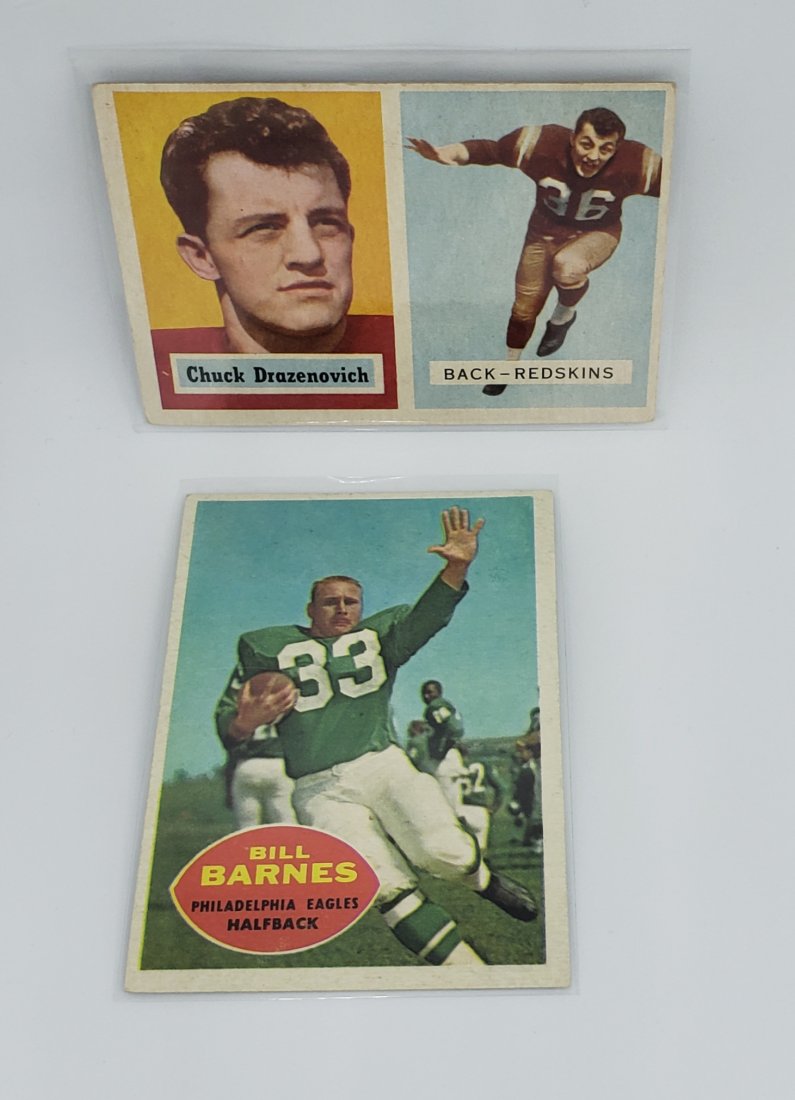 Lot of 2  Vintage Topps Football cards (1 of 1)