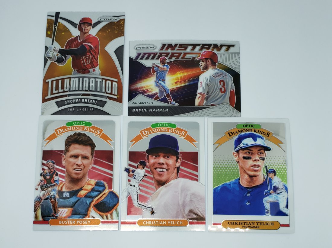 Assortment  of Panini Optic  Insert cards (1 of 1)