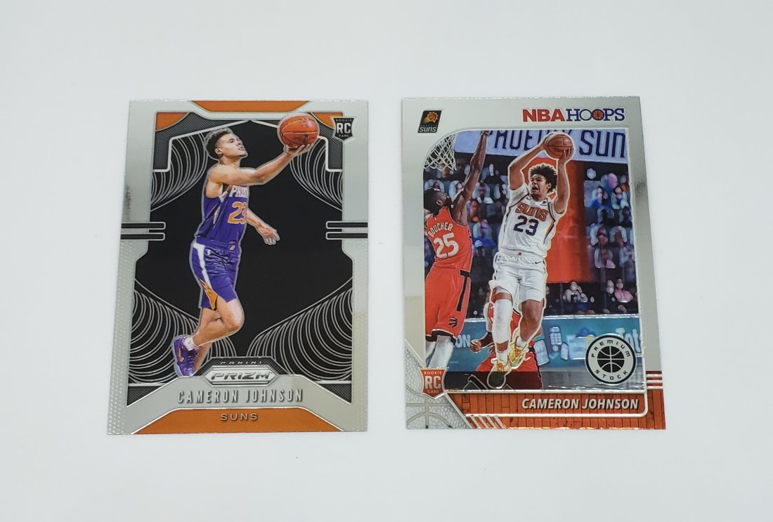 Cameron Johnson Phoenix Suns rookie cards (1 of 1)