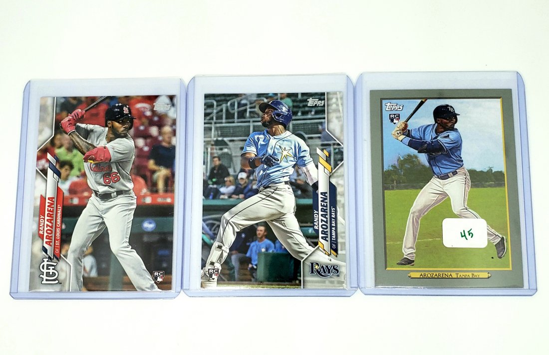 Lot of 3 Randy Arrozarena Rookie Cards (1 of 1)