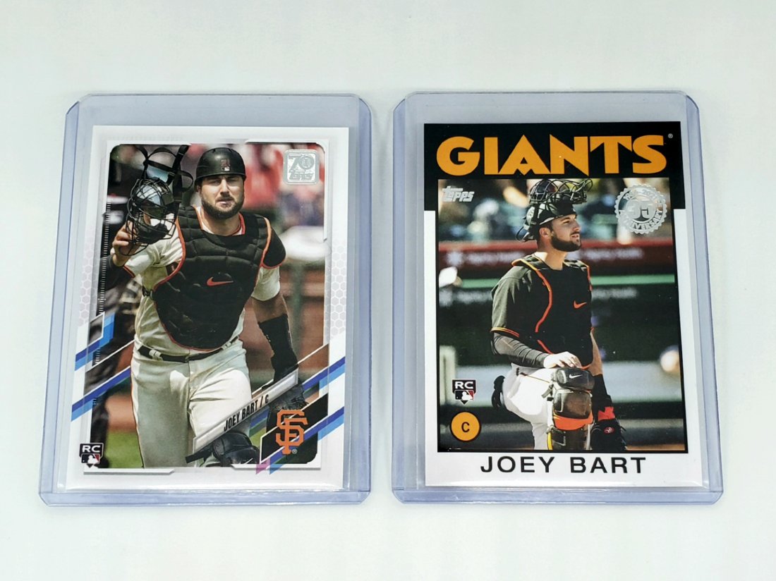 Joey Bart 2021 Topps rookie cards (1 of 1)