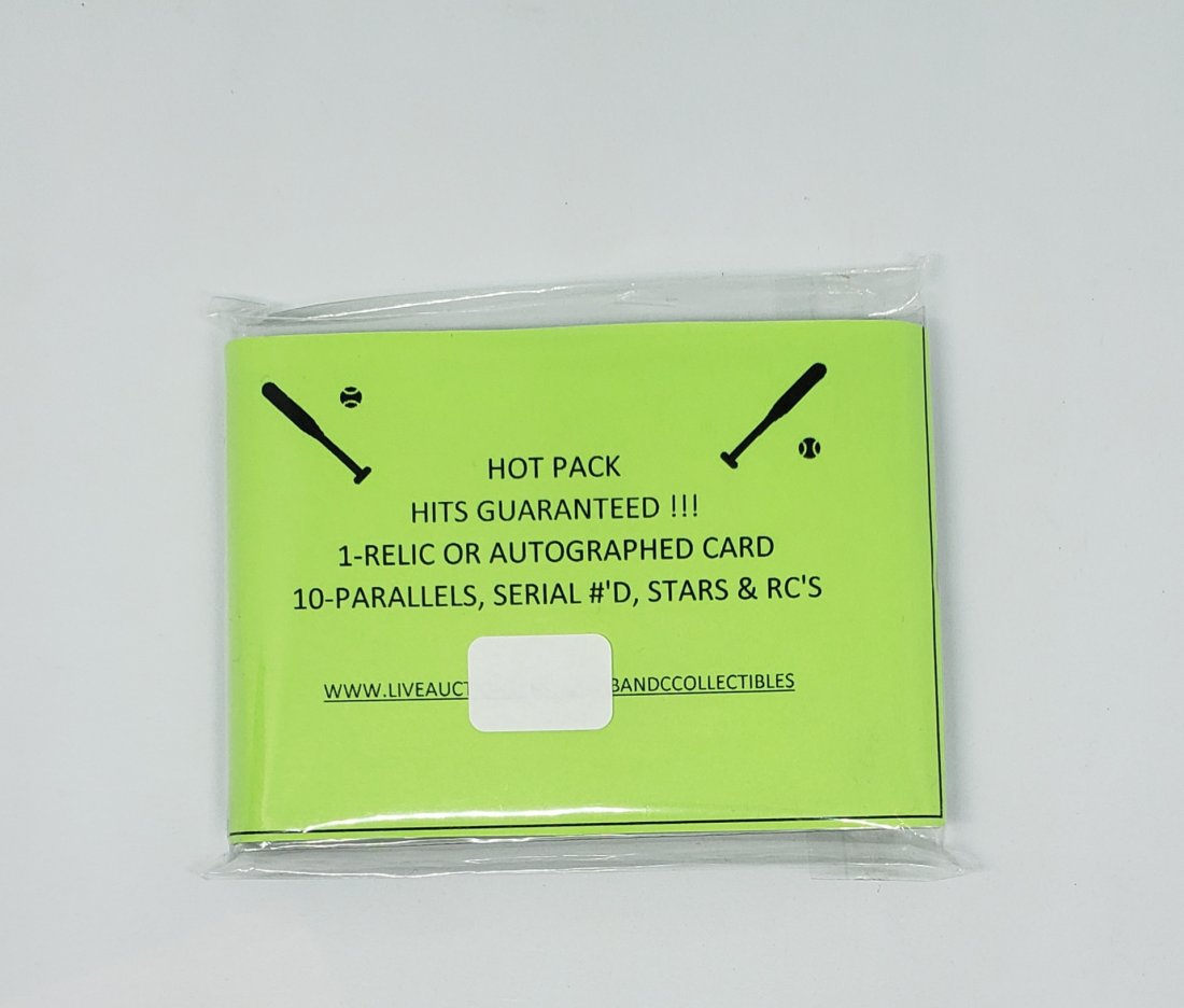 B&C COLLECTIBLES Baseball Hotpack with hits! (1 of 1)