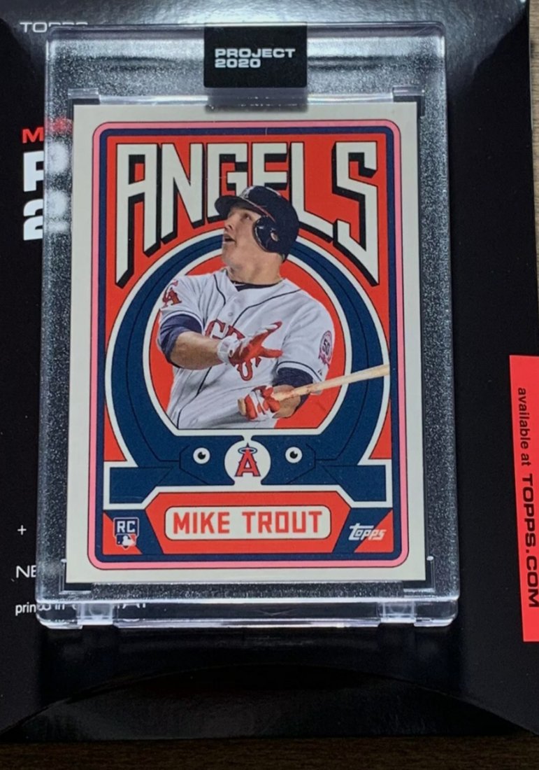 Mike Trout Topps Project 2020 Card #187 (1 of 2)