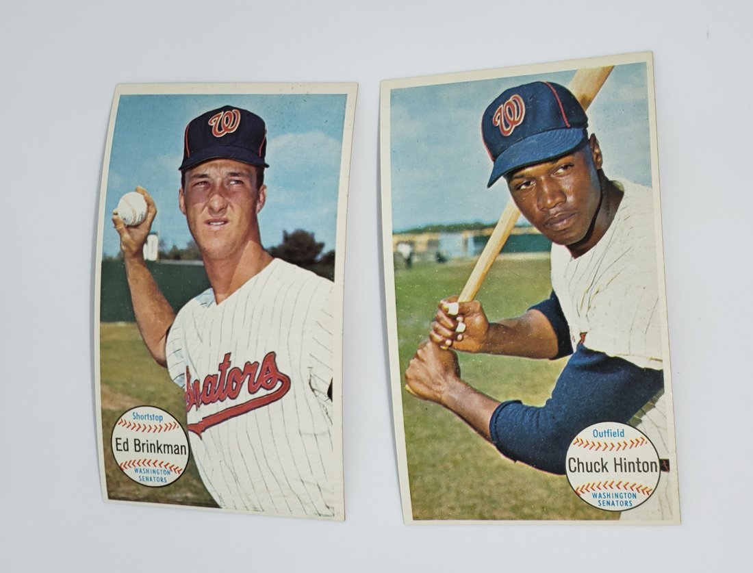 Vintage 1964 Washington Senators Jumbo Cards (1 of 2)
