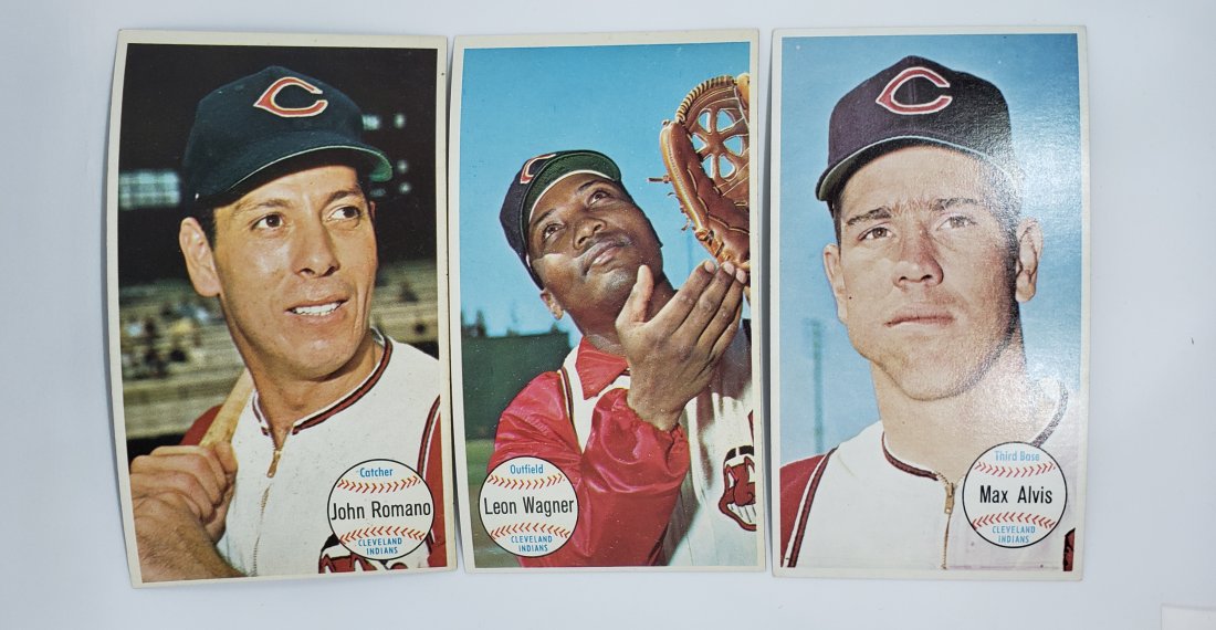 Vintage Cleveland Indians 1964 Jumbo Cards (1 of 2)