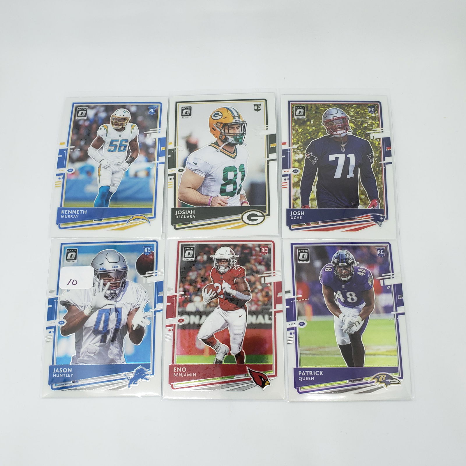 2020 Panini Optic FB rookie cards (1 of 1)