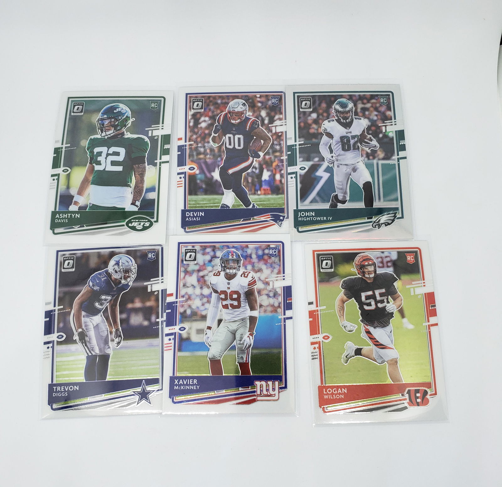 2020 Panini Optic FB rookie cards (1 of 1)