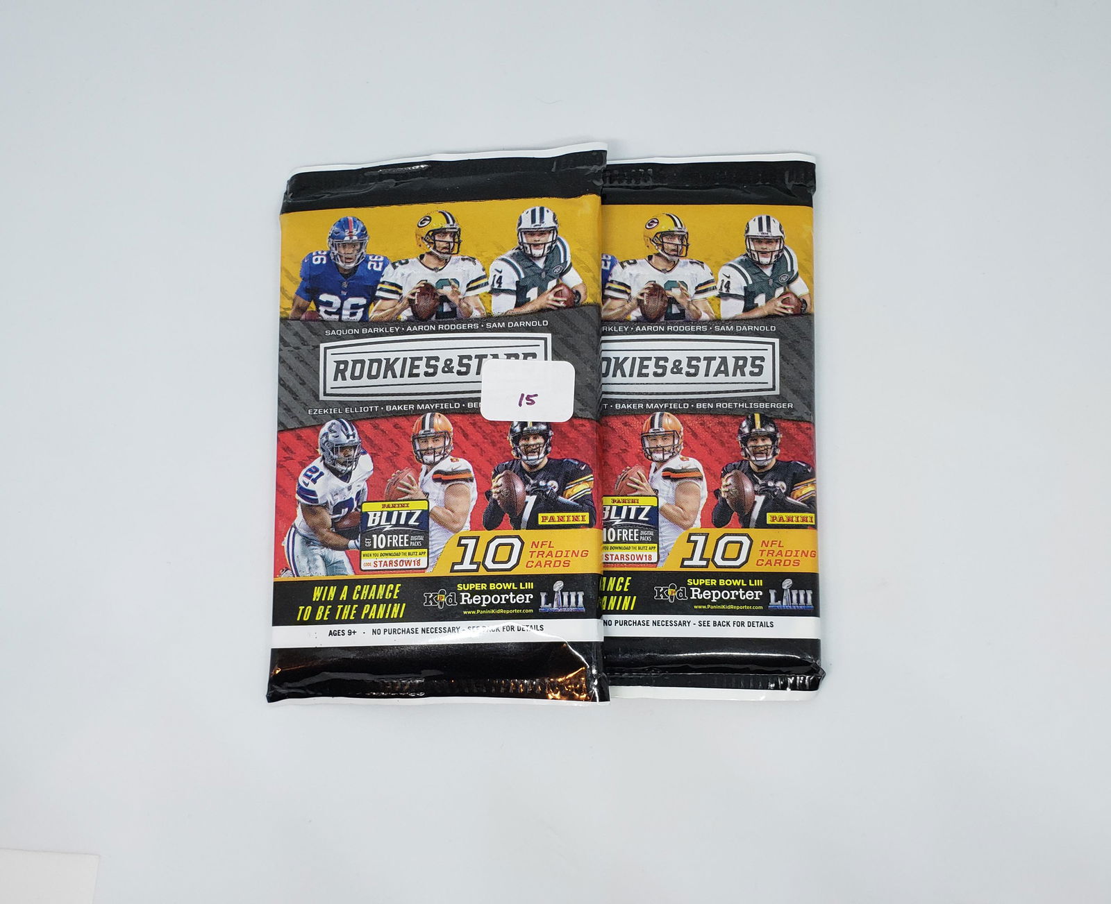 2018 Panini Rookies & Stars FB Sealed packs. (1 of 1)